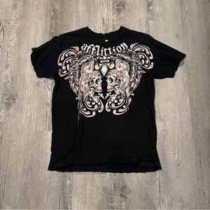 Y2K Crazy Affliction Shirt !